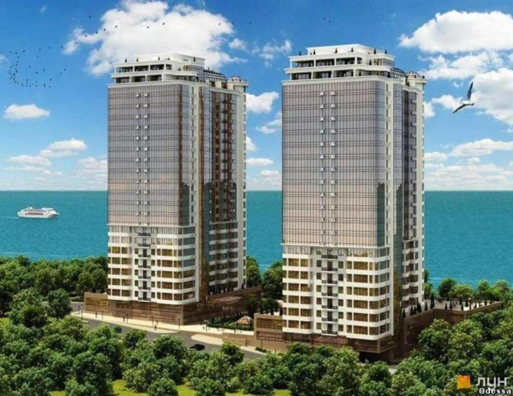 Апартаменты Odesa Pearl Arcadia Экстерьер фото